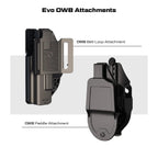 ORPAZ EVO passive IWB holster for S&W M&P Shield, view 7