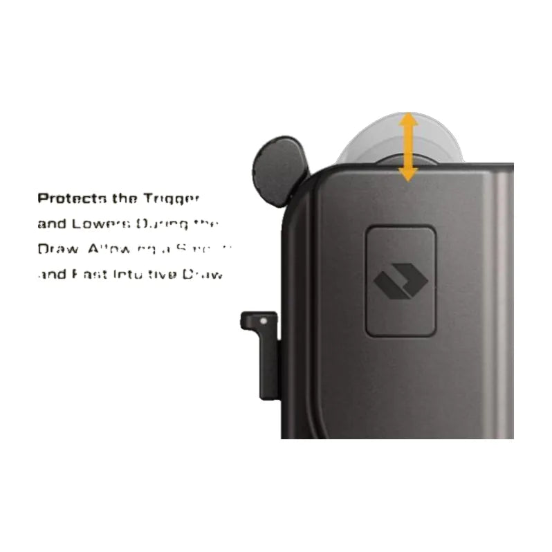 ORPAZ EZ Forward-Draw Holster for Glock with Suppressor & Optics – view 5