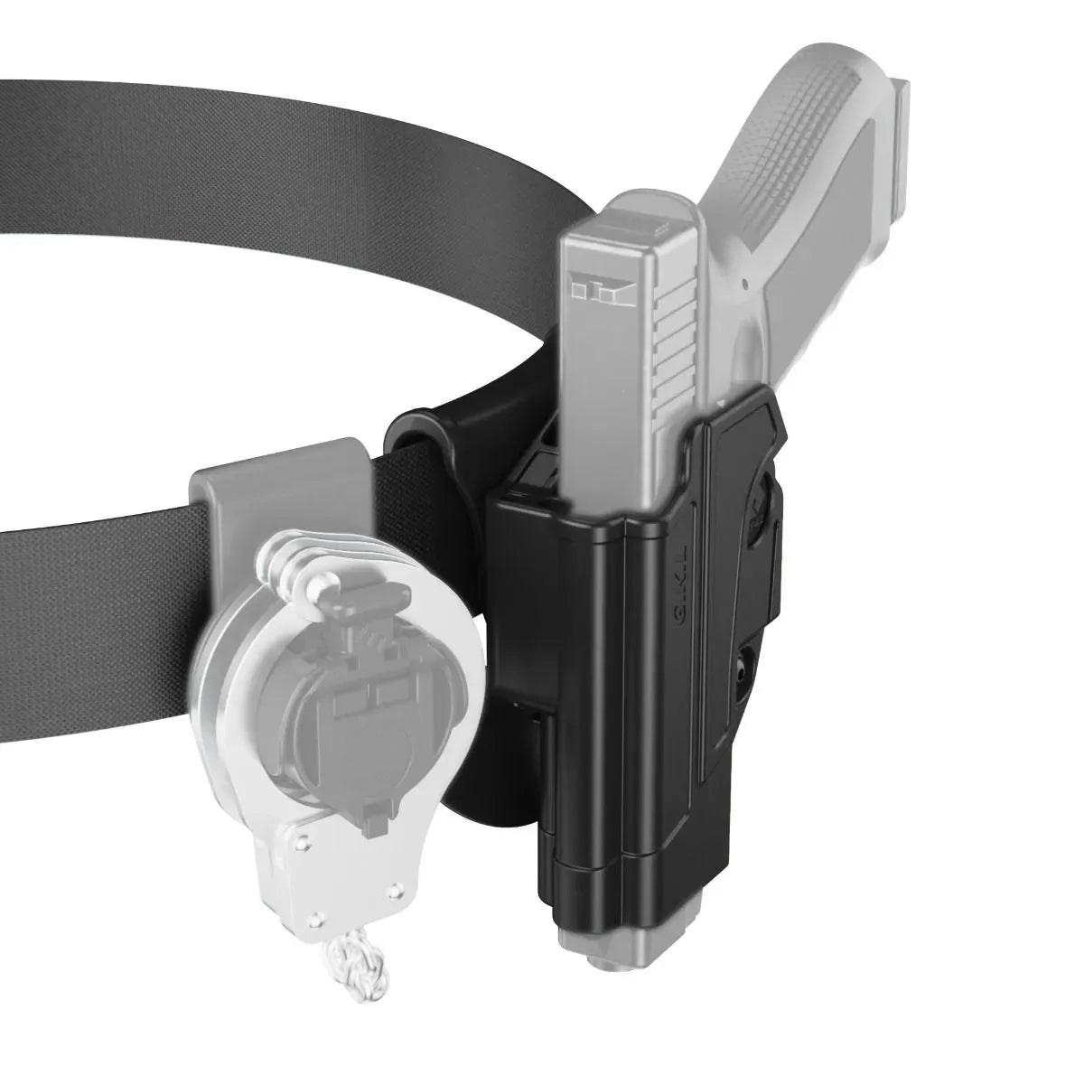 ORPAZ Level I OWB Paddle Holster for Glock – view 5