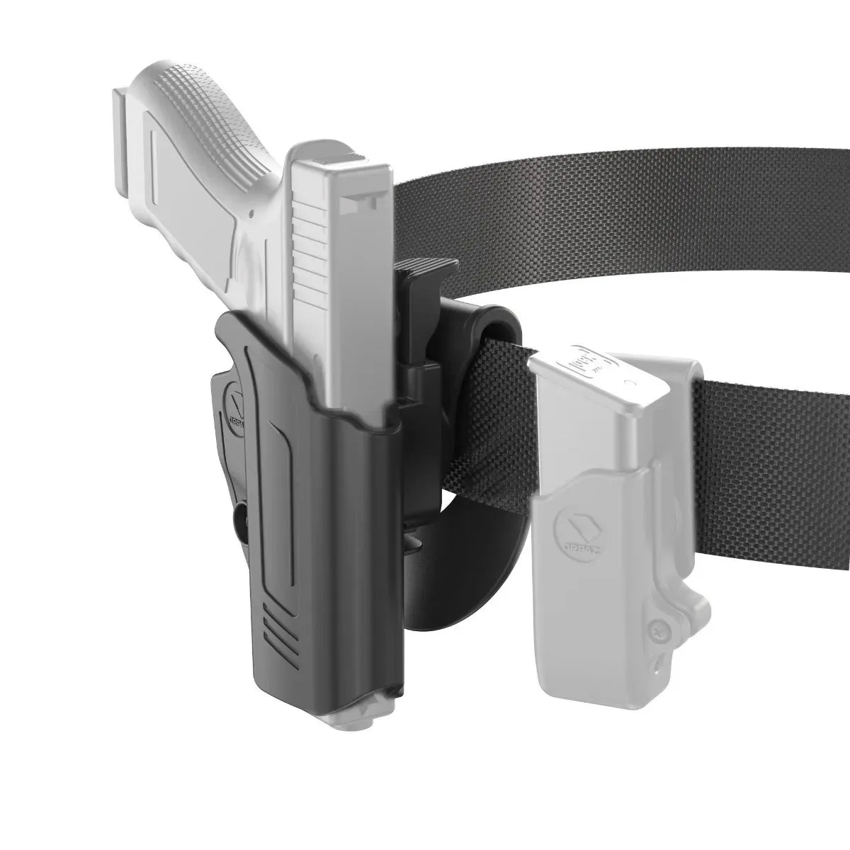 ORPAZ Level II OWB Holster for IWI Jericho 941 & Enhanced – view 3