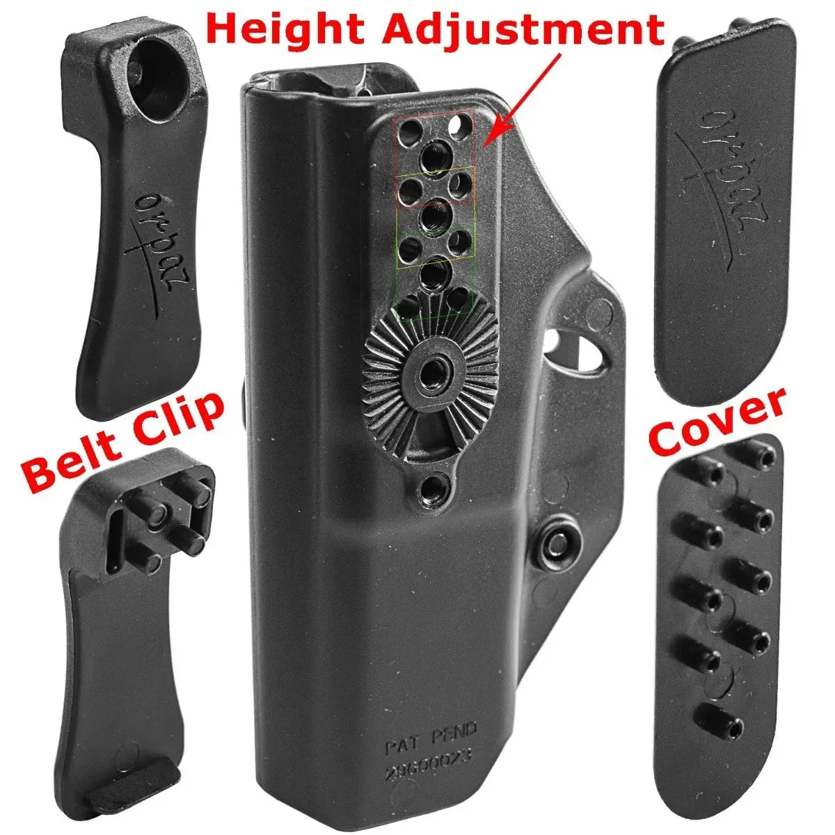 ORPAZ Multi Holster carry position