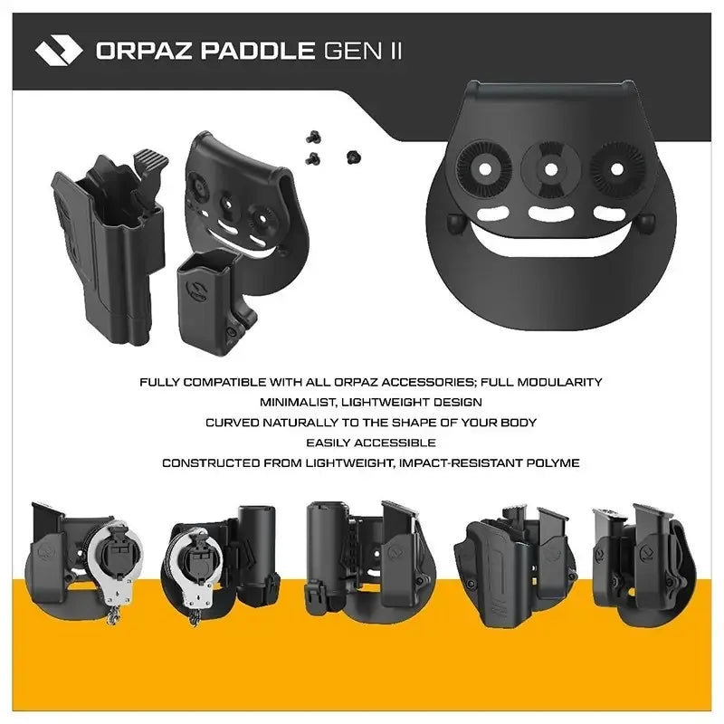 ORPAZ Pepper Spray Holder Combo on Gen II Paddle – view 5