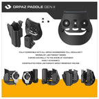 ORPAZ Pepper Spray Holder Combo on Gen II Paddle – view 5