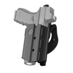 ORPAZ T40 Level II Light-Bearing Holster with Rotating Paddle