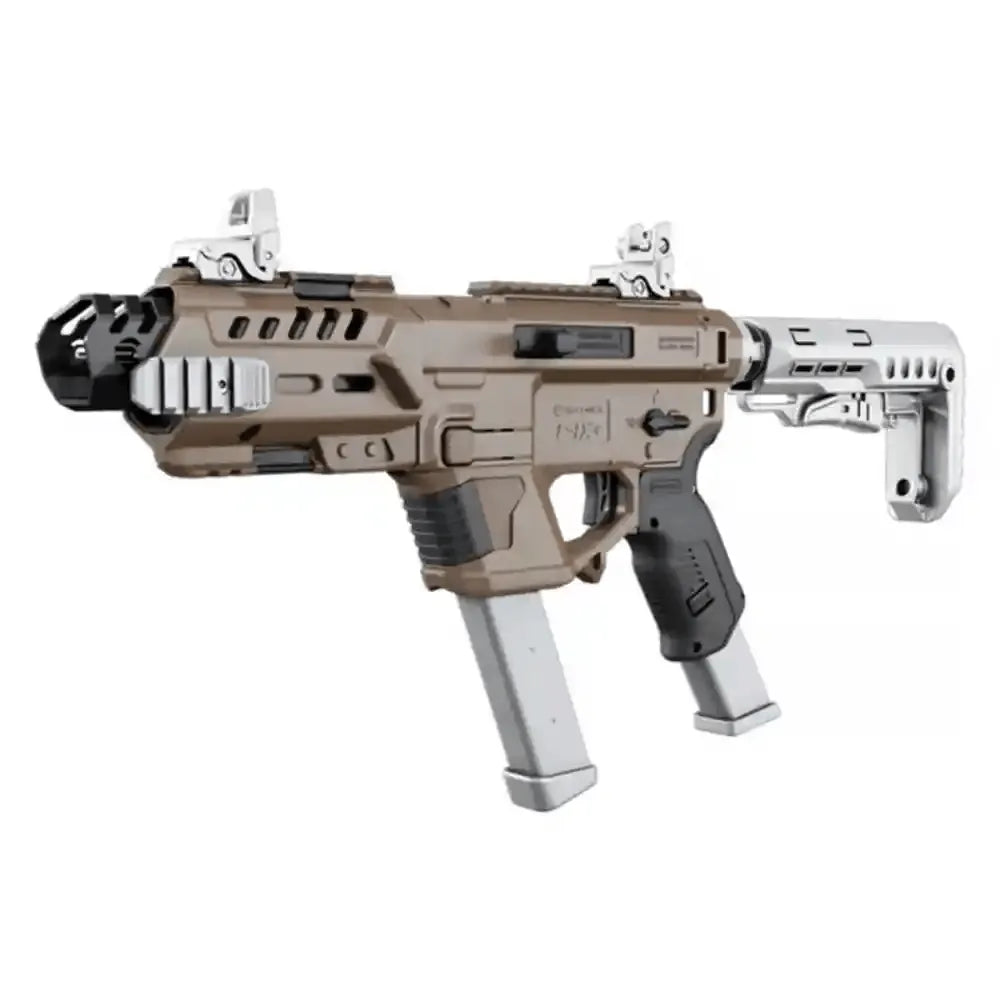 P-IX+ pistol grip with integral magazine holder