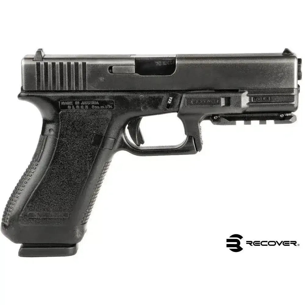 Recover RC12 rail adapter side view