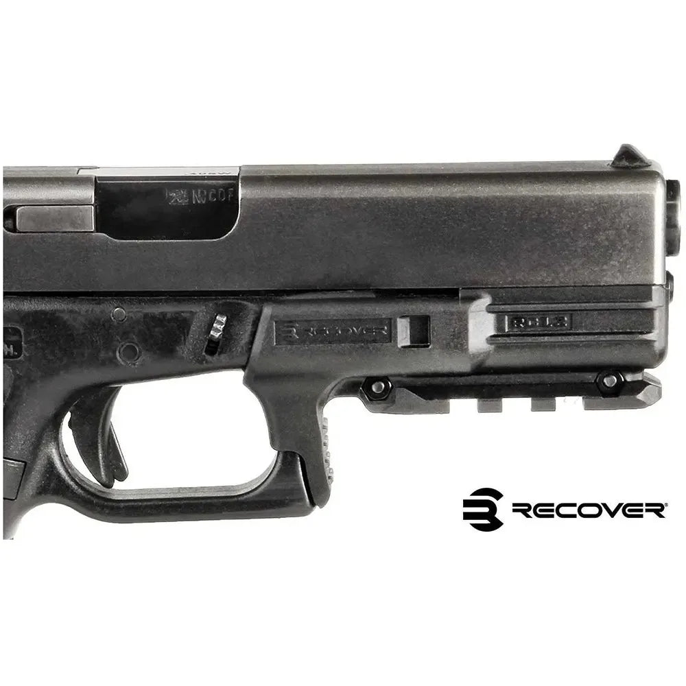 Recover RC12 rail adapter top view