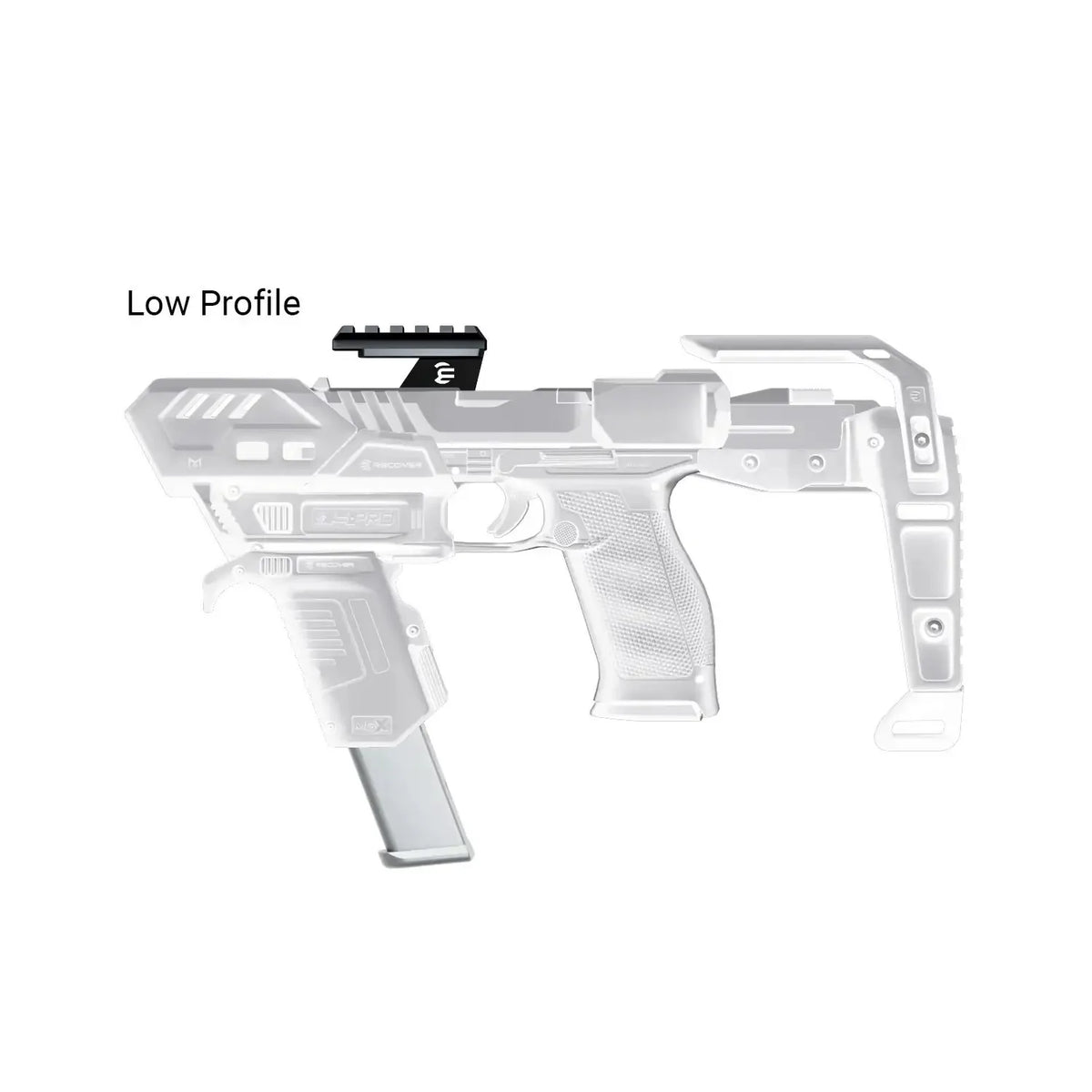 Recover S-PRO upper rail installed