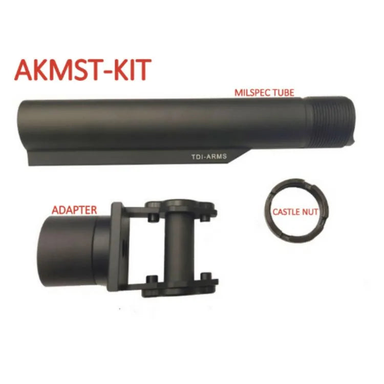 TDI AKMST buffer tube adapter for AKMS, view 4