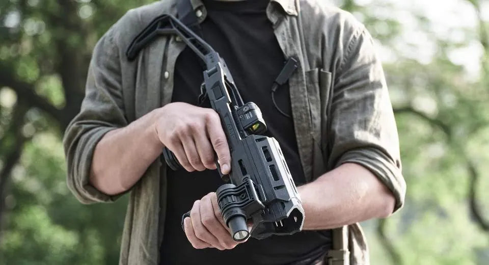 Glock in a FAB Defense KPOS conversion kit